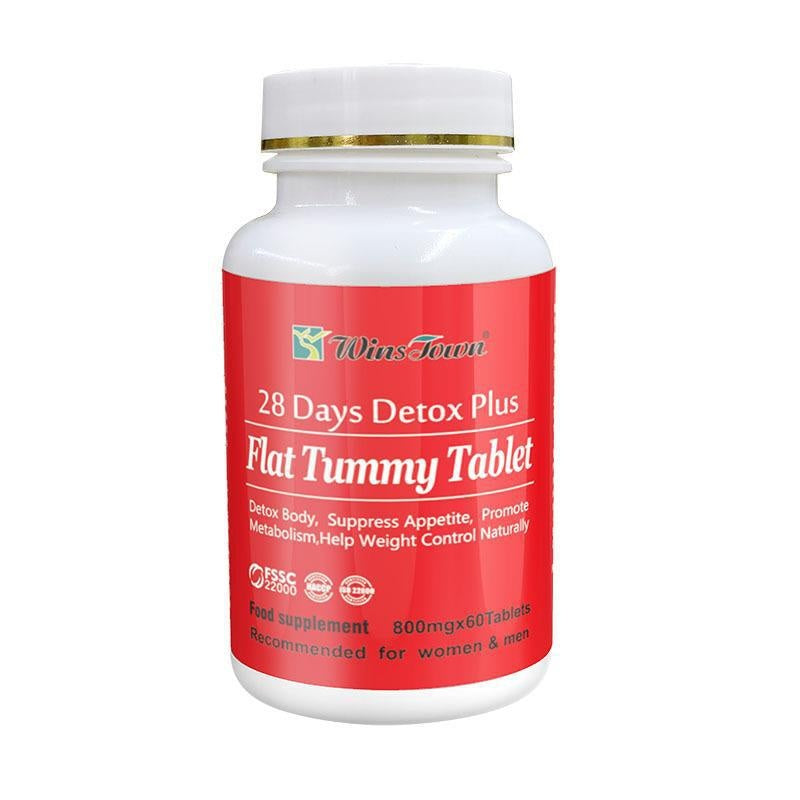 Detox & Cleanse Supplement Tablets - 60 Count Bottle