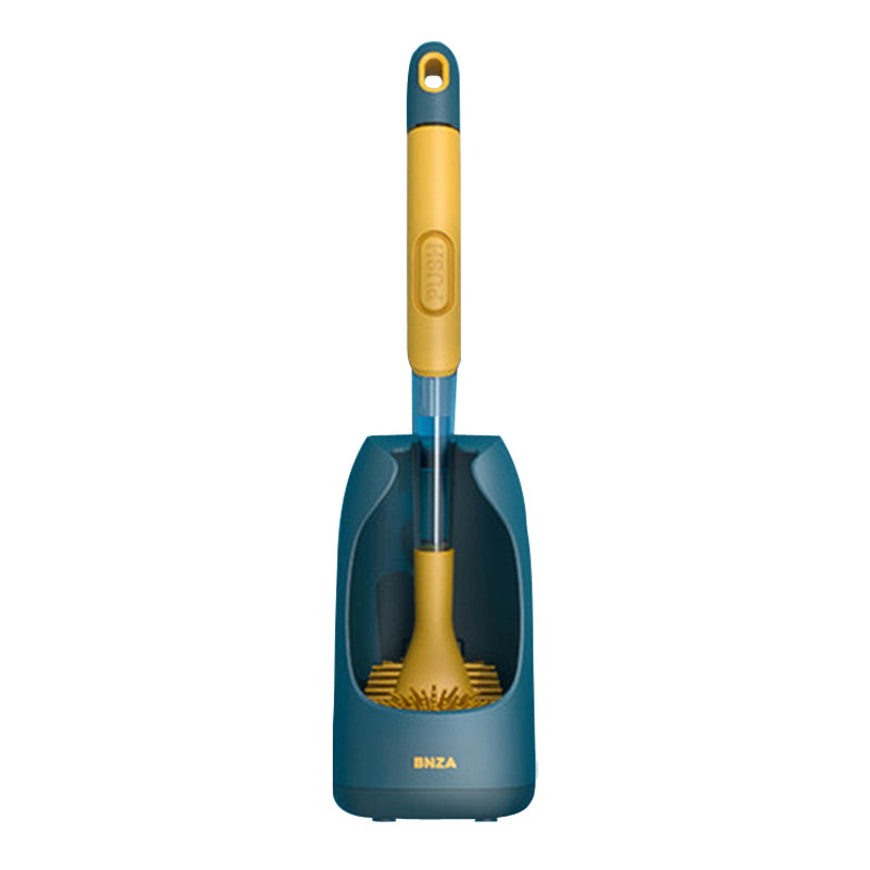 Wall-Mounted Toilet Brush with Cover - Household Bathroom Cleaning Tool