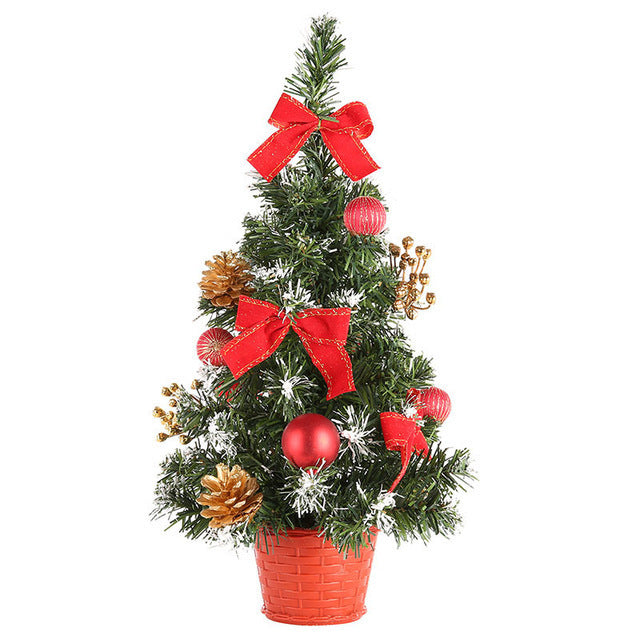 Mini Artificial Christmas Tree Decorations 40cm Festive Holiday Decor
