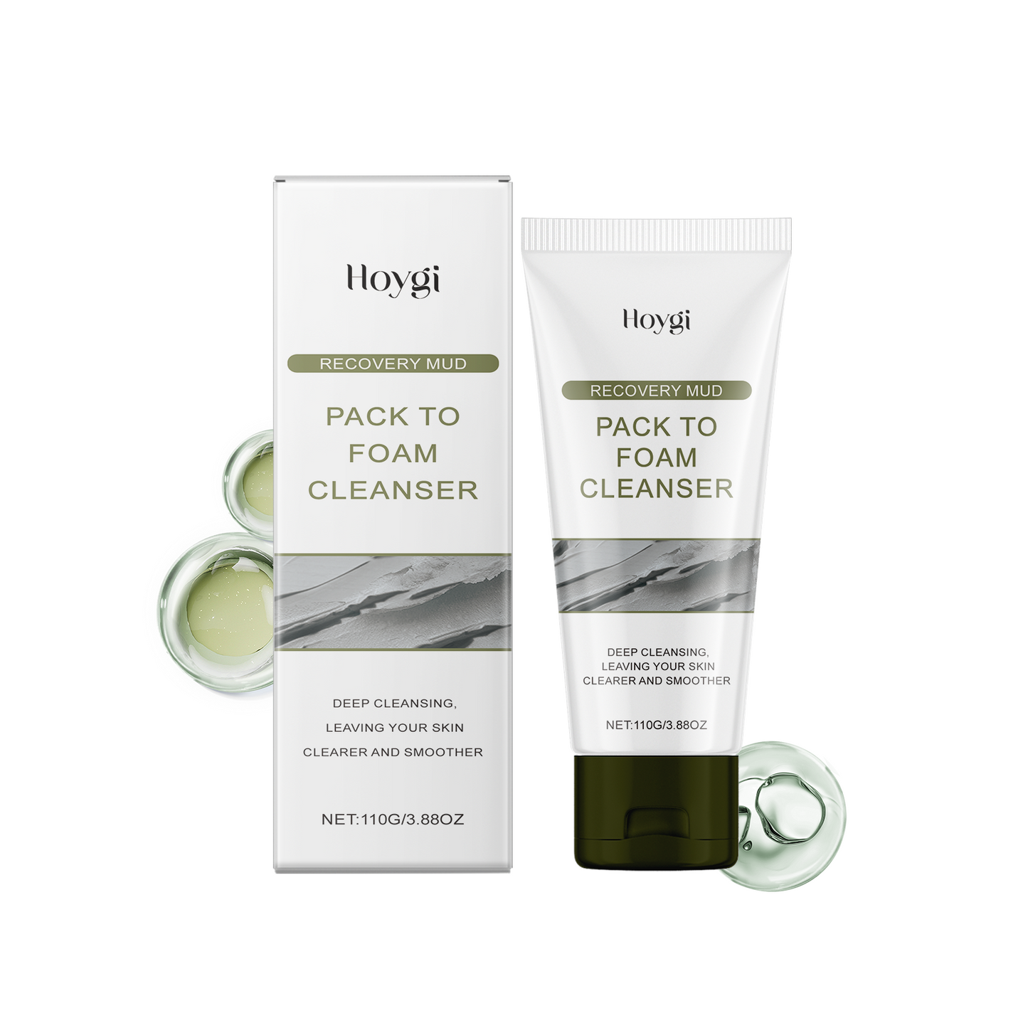 Firming Cleansing Mud Mask with Kaolin & Willow Bark Extract - Multi-Size