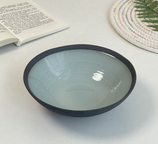 8-Inch Ceramic Plate Set for Kitchen Storage - Multiple Styles