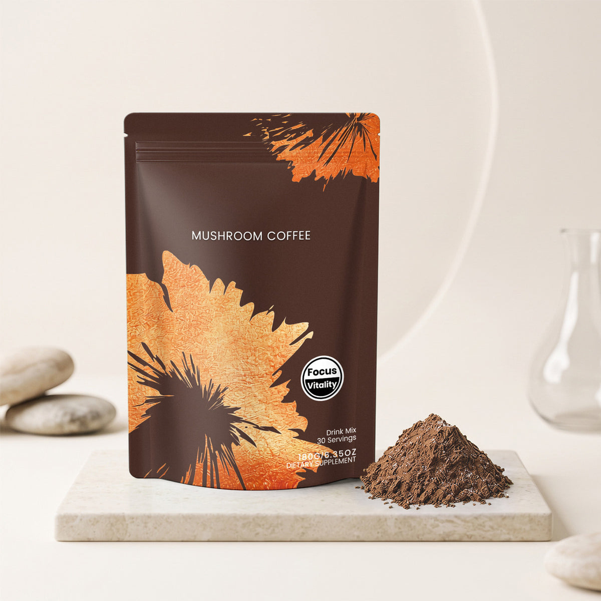 Mushroom Extract Coffee Powder 180g