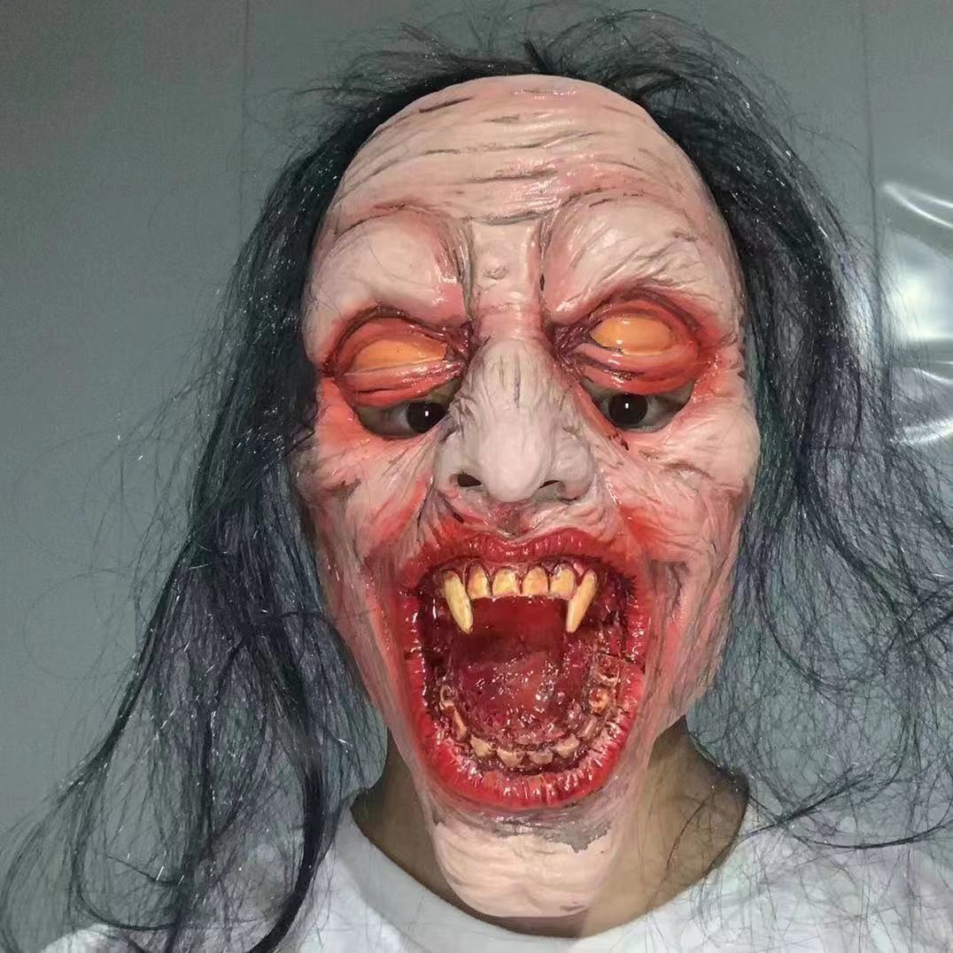 Horror Latex Mask Headgear - Festival Props