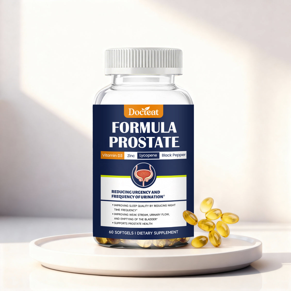 Prostate Health Support Softgels - 60 Softgels