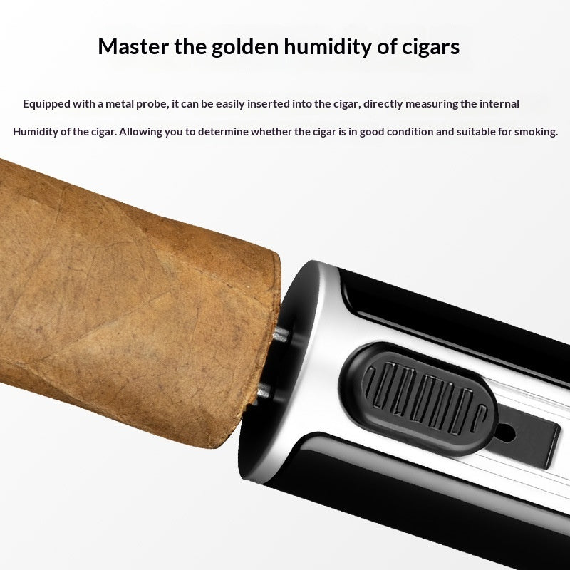 Internal Humidity Meter for Cigar Humidification and Storage