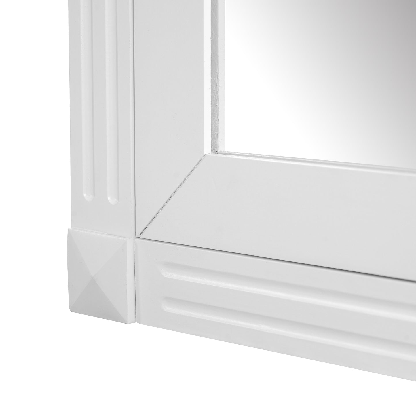 36'' x 28'' Wall Mounted Medicine Cabinet with Mirrors - White