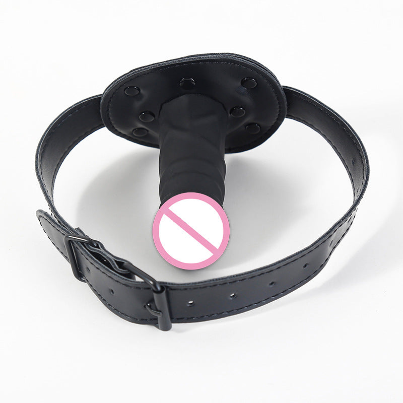 Black Leather Couple Props for Adult Wellness, Multiple Sizes