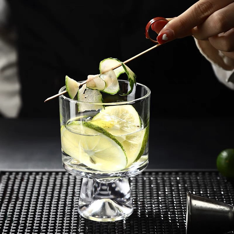 Transparent Conical Cocktail Glass 270ML - Brandy & Drinkware