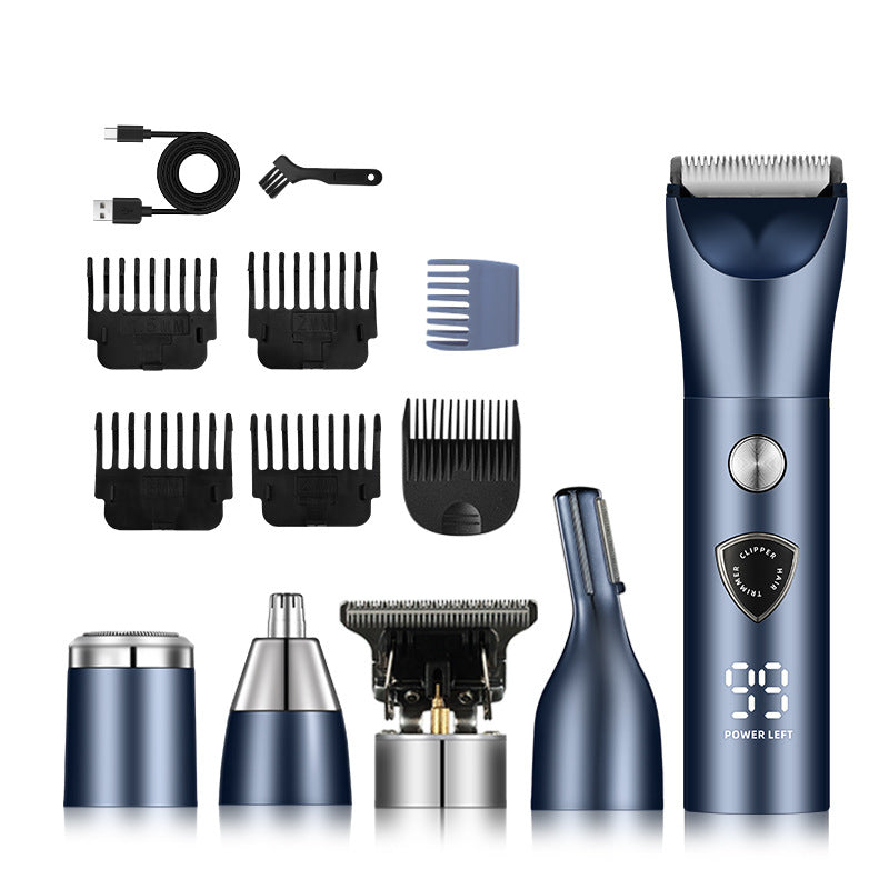 Electric Body Hair Clipper – USB Rechargeable Grooming Kit