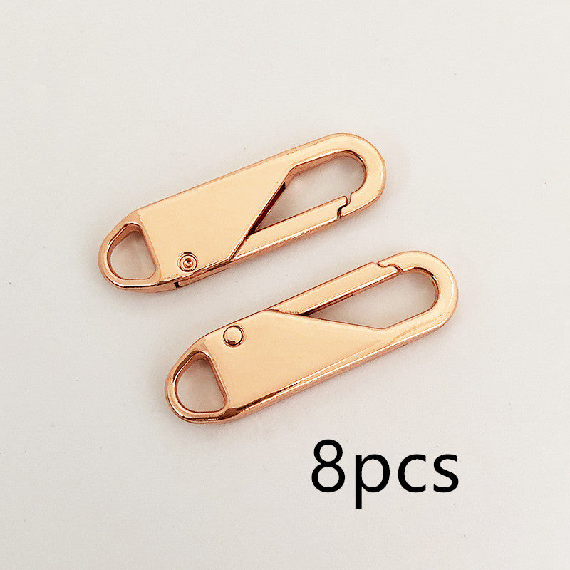 Leather Zipper Bag Accessories - Detachable Zipper Head for Luggage & Clothing