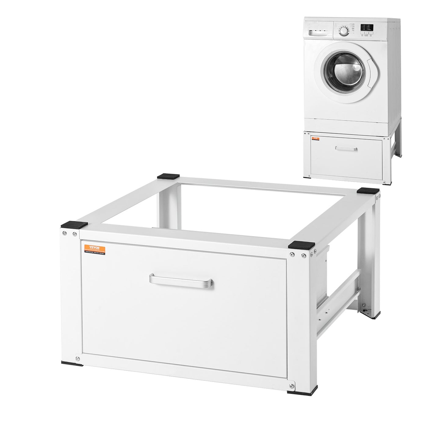 Laundry Pedestal 27" Wide 14.4" Height, Washer And Dryer Base Stand
