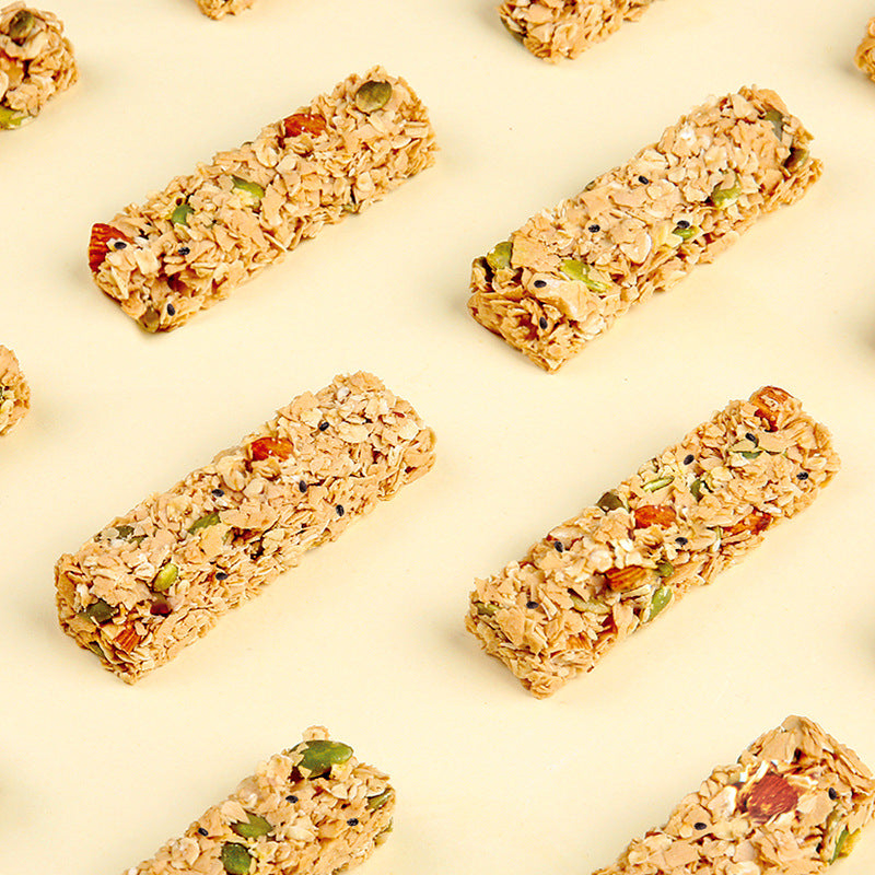 Sugar-Free Chia Nut Oat Bars – High-Protein Snack