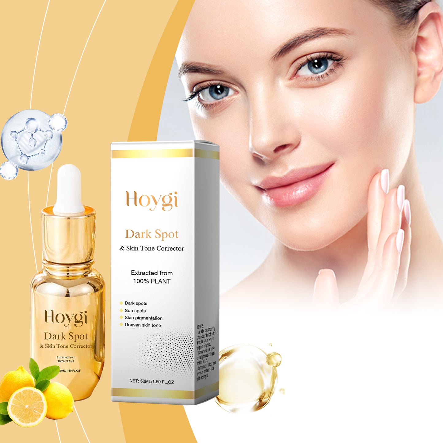 Hydrating Facial Repair Serum with Hyaluronic Acid & Niacinamide - 50ml