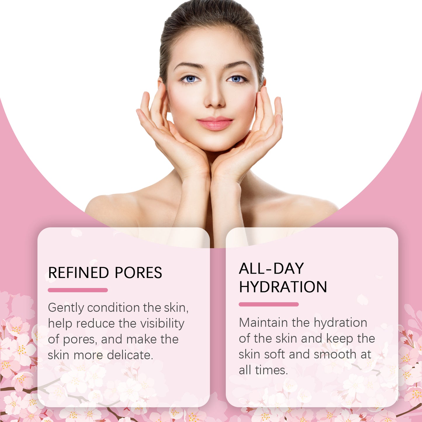 Cherry Blossom Hydrating Facial Toner - 100ml Moisturizing Essence