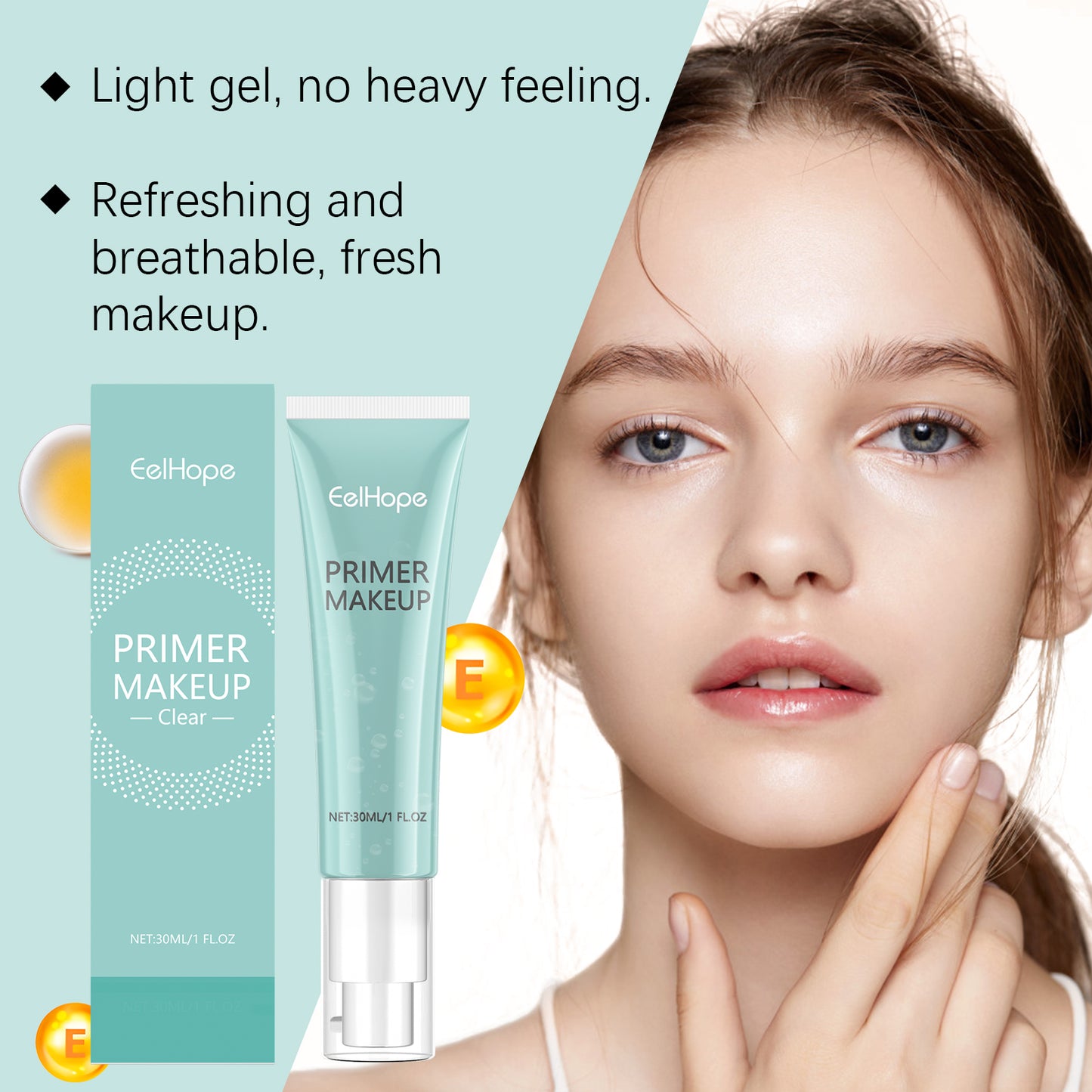 Smoothing Face Primer with Hyaluronic Acid & Niacinamide - 30ml