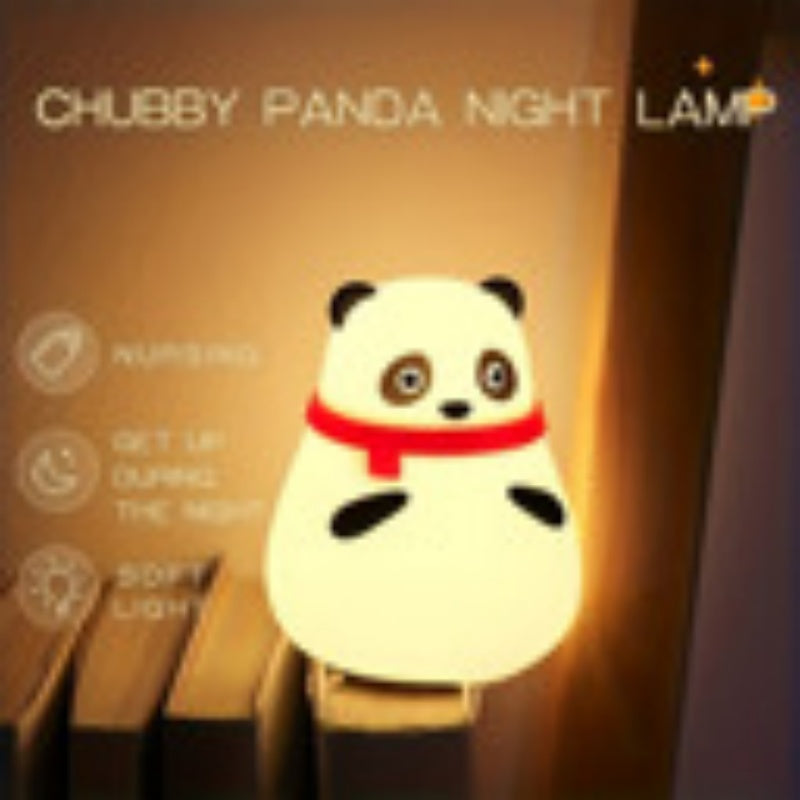Color-Changing Silicone Night Light with Tap Control - USB Rechargeable Animal Shapes for Kids