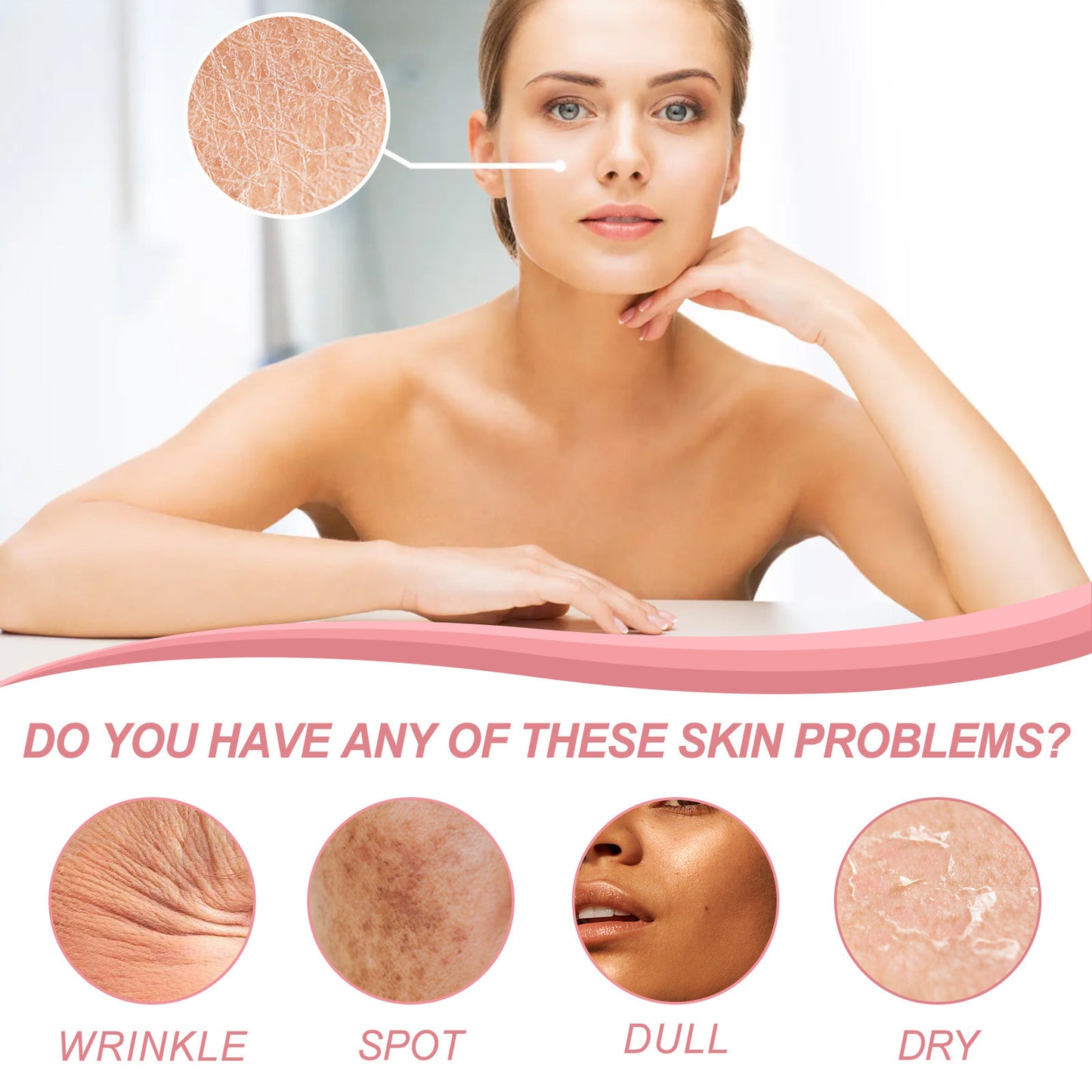Gentle Facial Cleansing and Hydrating Moisturizer Set for Skin Repair and Firming