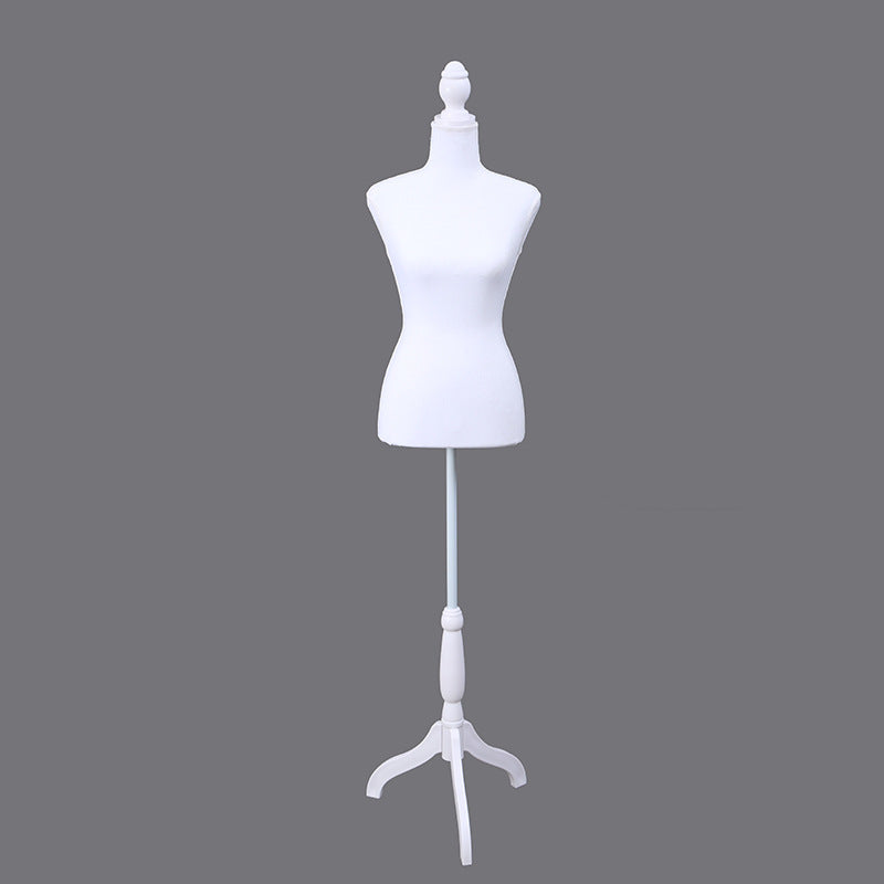 Half Body Linen Fabric Wrap for Models Costume Display & Dress Styling