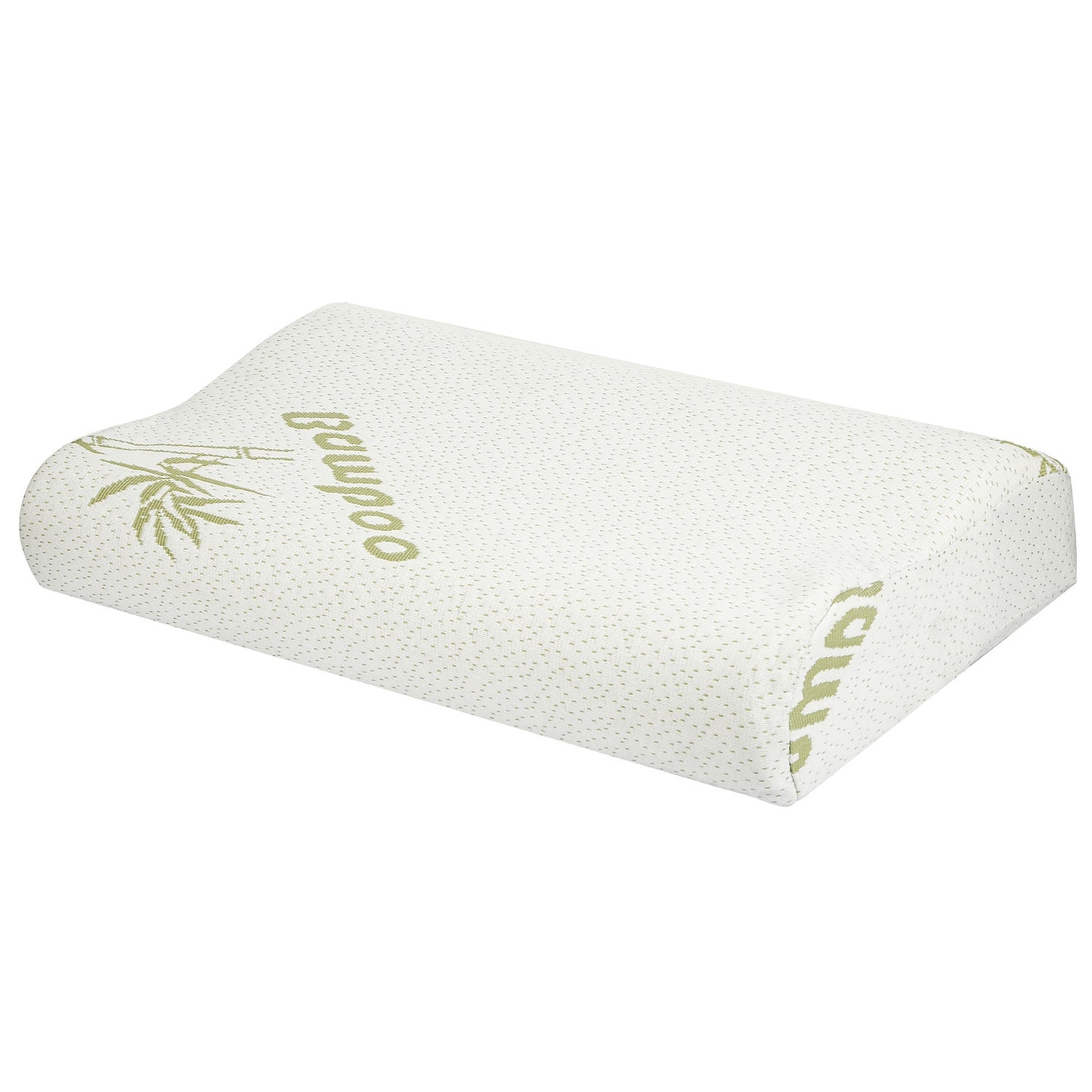 Bamboo Memory Foam Neck Support Pillow - Ergonomic Design