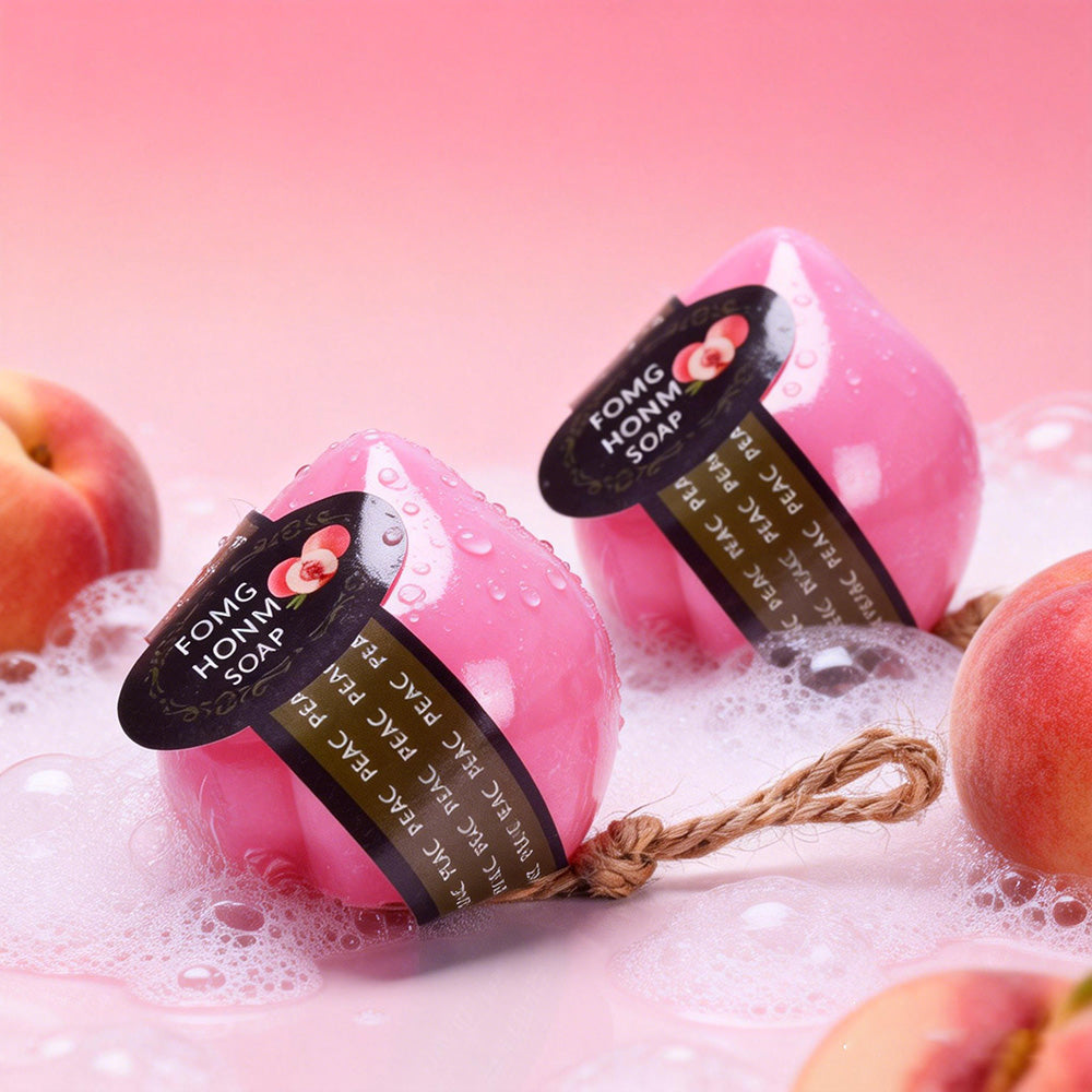 Peach Fruit Bar Soap – 100g