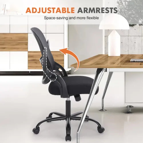 Ergonomic Mesh Office Chair with Adjustable Height & Lumbar Support