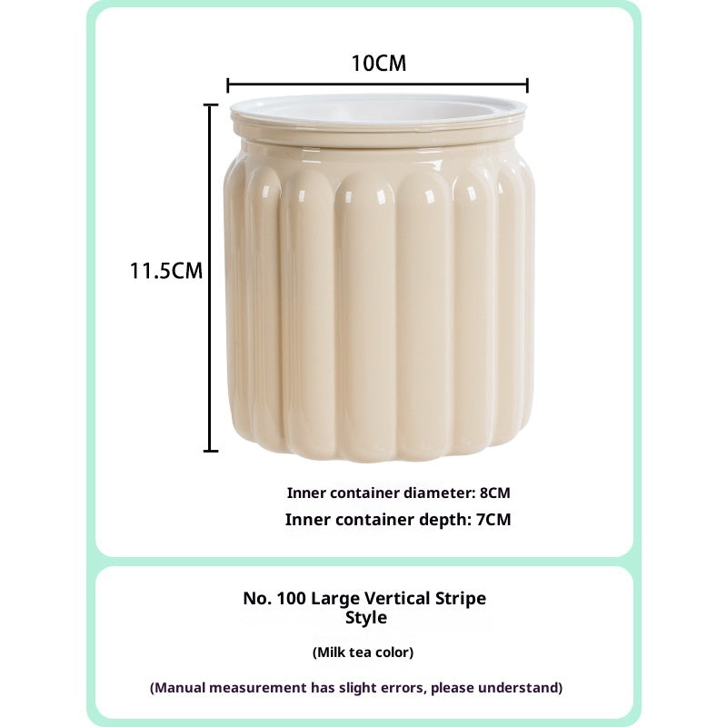 Self-Absorbent Hydroponic Flowerpot for Indoor Gardening - Transparent & Durable Plastic