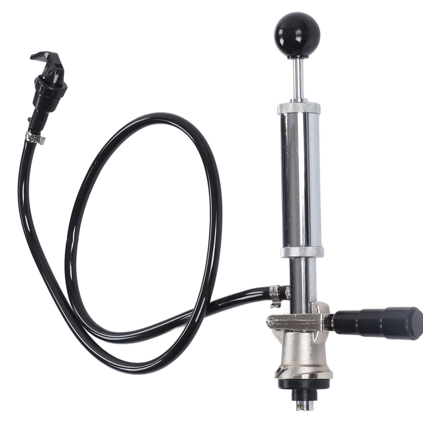 Beer Keg Pump Leakproof Rustproof Stainless Steel Quick Tap S Type
