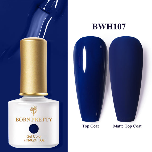 One-Color Gel Nail Polish 7ml - Long-Lasting, Non-Toxic, Professional & Home Use