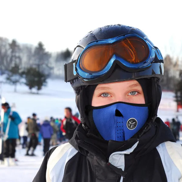 Half Face Mask - Breathable Windproof Neck Warmer for Outdoor Sports