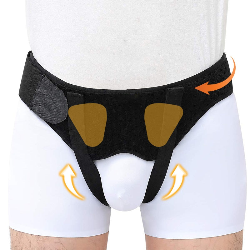 Adjustable Hernia Support Belt for Groin Relief - Breathable Neoprene