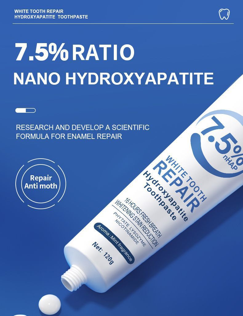 Hydroxyapatite Body Care Cream 7.5% - 120g Skin Nourishing Formula