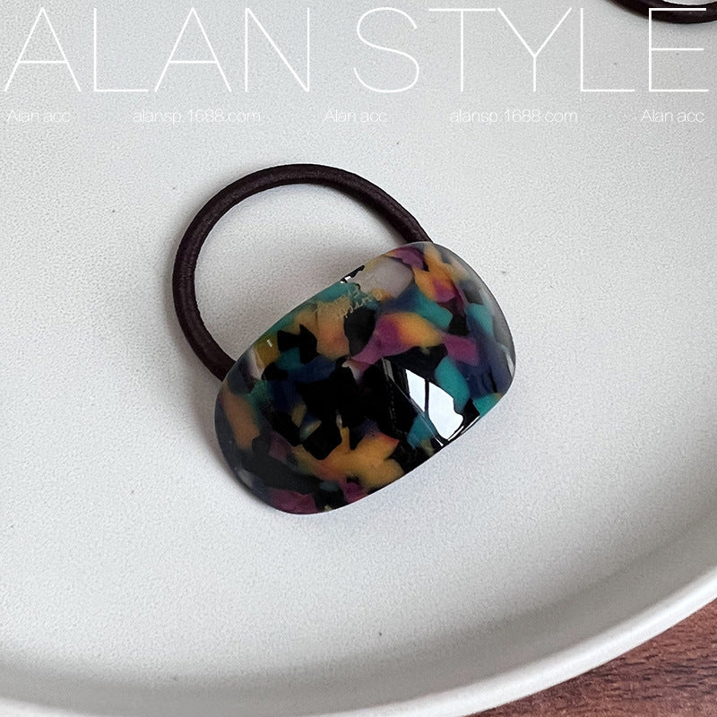 Oval Acetate Hair Band for Fashion & Styling - Multiple Colors