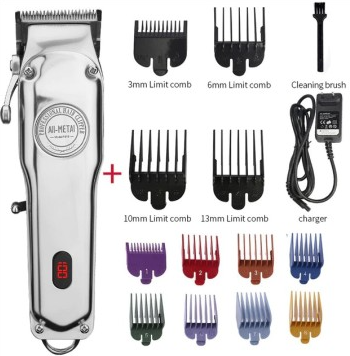 Electric Hair Clipper for Men, Full Metal Body, Professional Grooming Tool