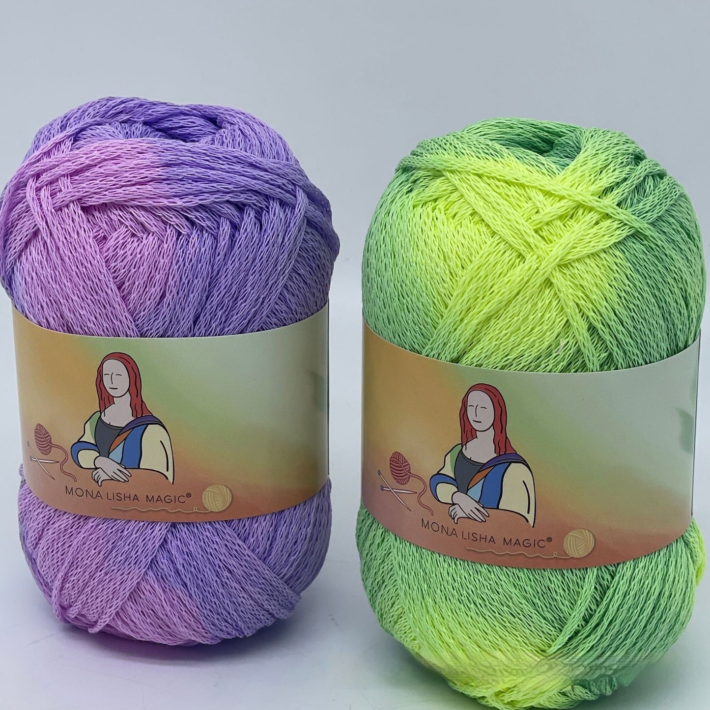 Cotton Wool Ball - Handmade Cotton Yarn for Weaving and Crafts - Green 10g
