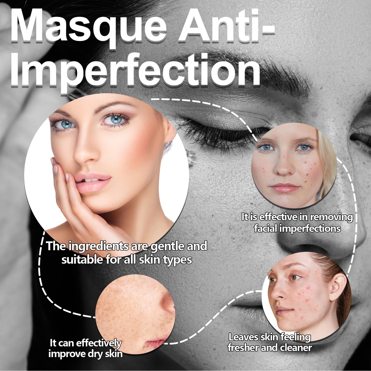 Green Tea Solid Clay Face Mask - Anti-Imperfection & Pore Cleansing