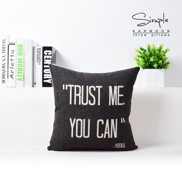Vintage Camera Bicycle Cushion Cover - Cotton Linen Pillowcase, 43x43cm