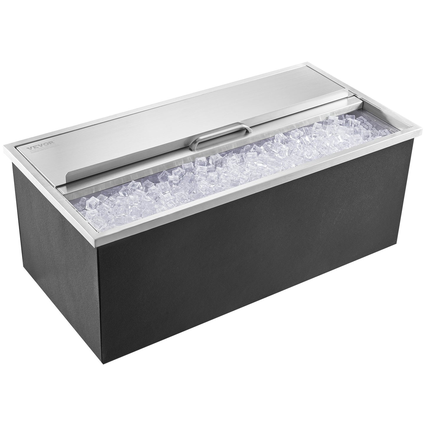 Drop-In Stainless Steel Ice Bin - 40.9 Qt Outdoor Cooler