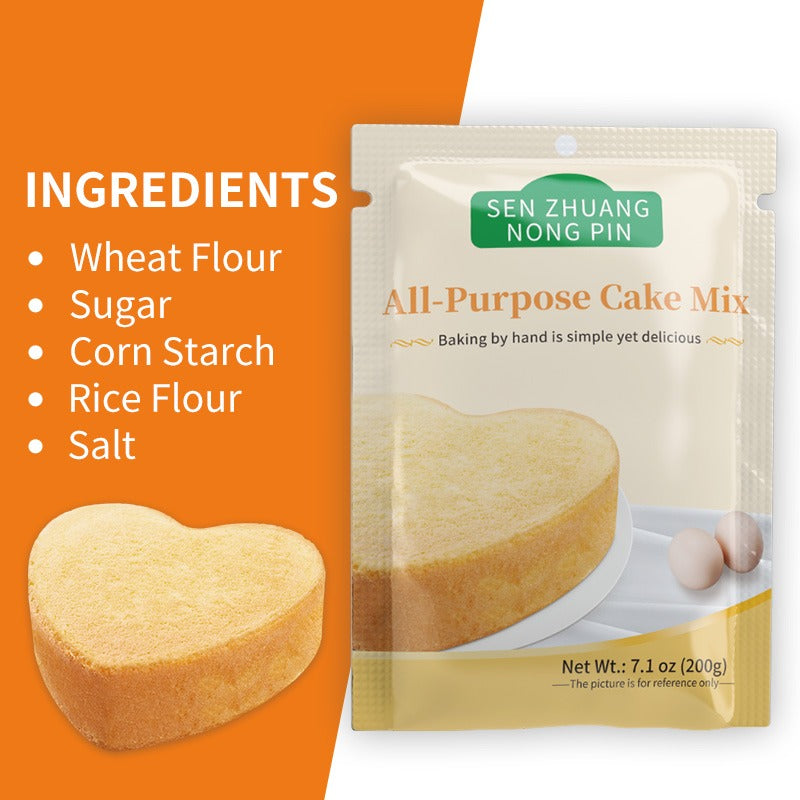 Premium Cake Flour for Soft & Fluffy Cakes - 3pcs