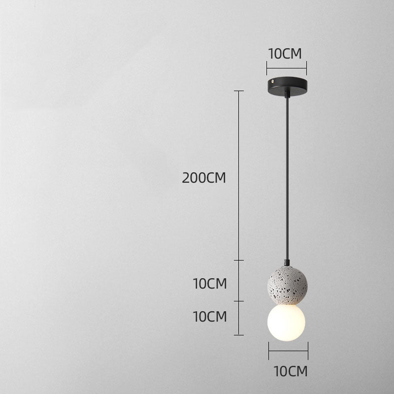 Nordic Resin Chandelier for Home & Cafe Decor - Creative Pendant Lamp