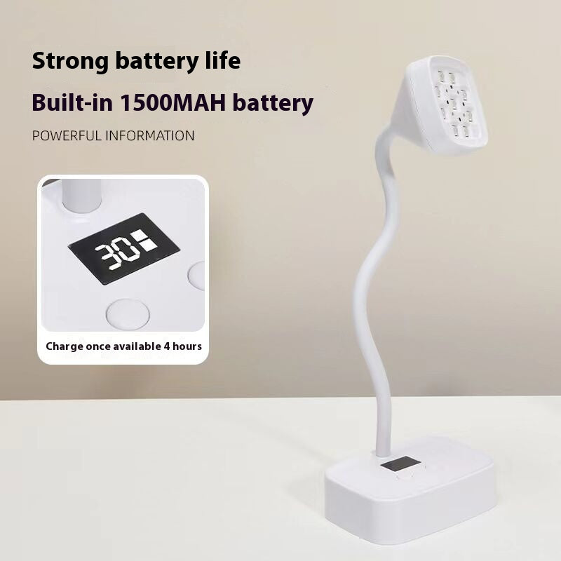 Desktop Nail Dryer Lamp with Quick-Drying Induction and Energy Storage