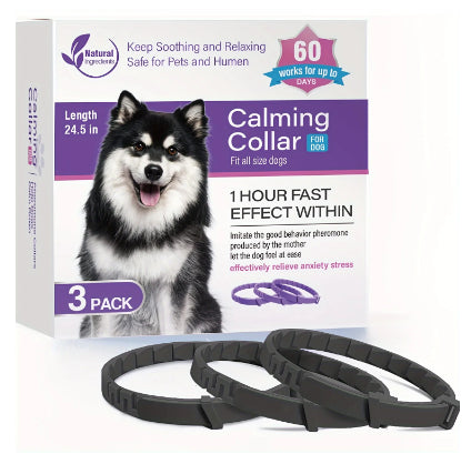 Calming Pet Collar for Cats and Dogs, Soothing & Relaxing