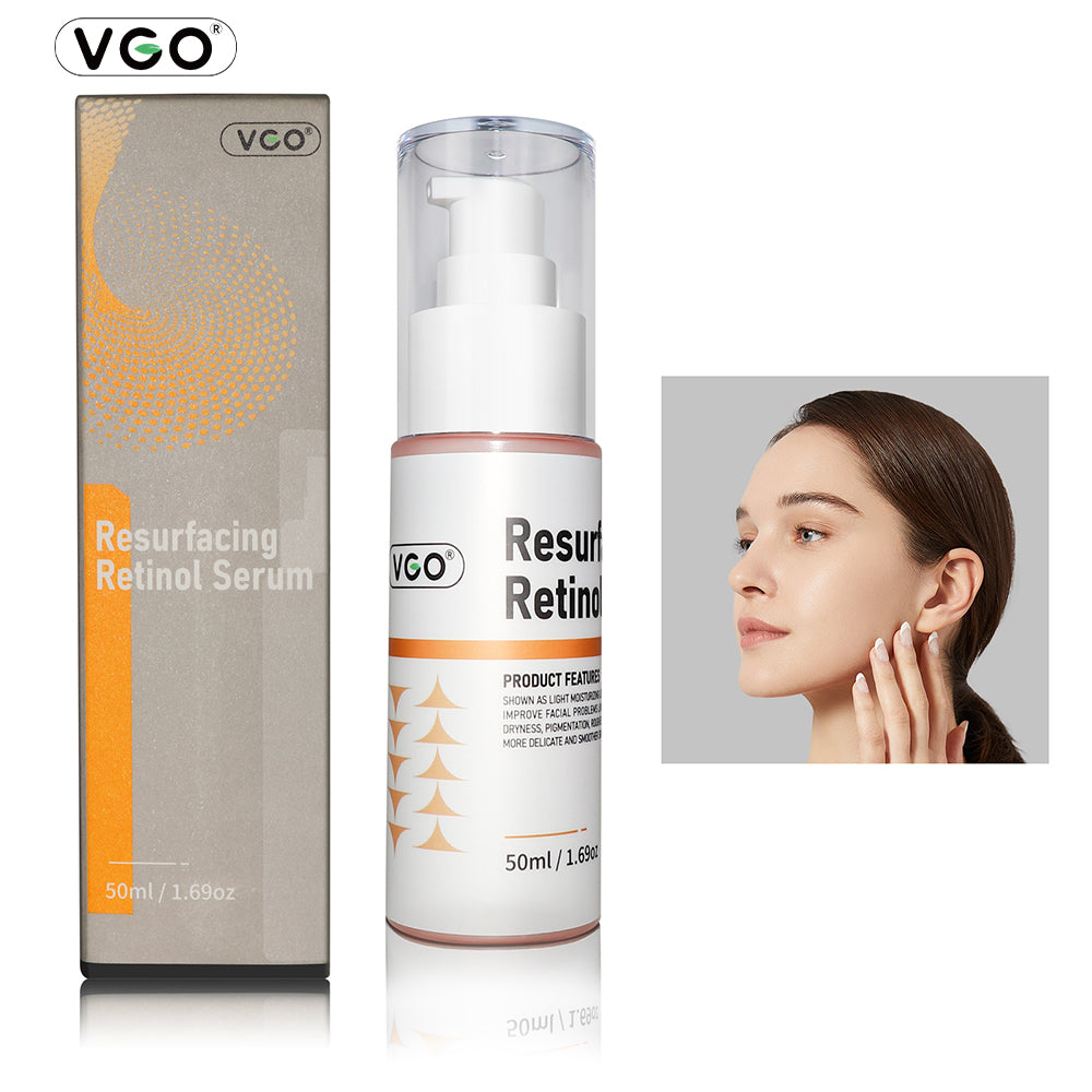 Retinol Resurfacing Face Serum - 50ml Anti-Aging & Oil Control Treatment