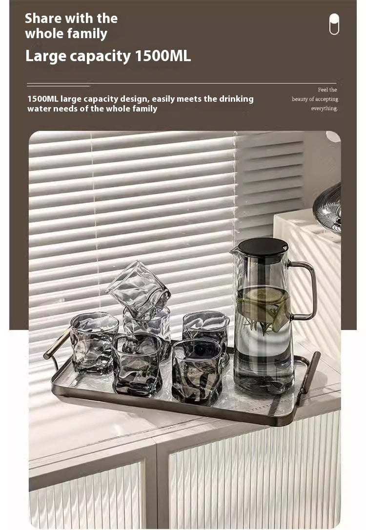 Large Capacity Water Bottle Set with Kettles and Cups for Home & Living