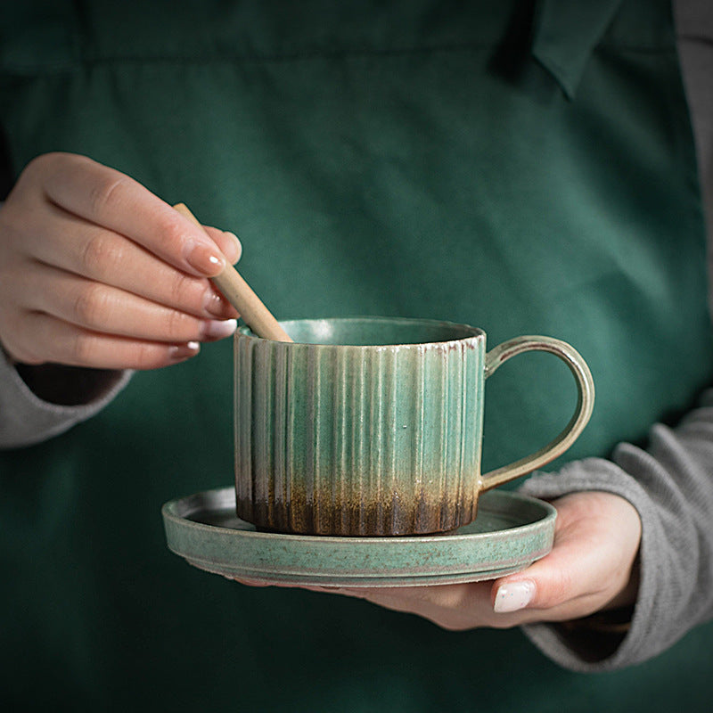 Ceramic Coffee Set - Multiple Colors & Capacity - Home Kitchen Drinkware