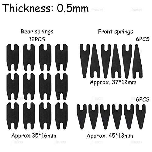 AUEAR 24PCS Tattoo Spring Set Front Back Rear Machine Repair Springs Supplies Kit