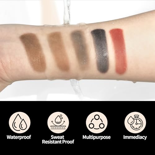 Root Cover Up Powder Hairline Powder for Women Root Touch Up Hair Color for Bald Spots, Eyebrows, Beard Line, Light-Blonde Hair Fibers for Thinning Hair Shadow Cover Up 2 Pack (Black)