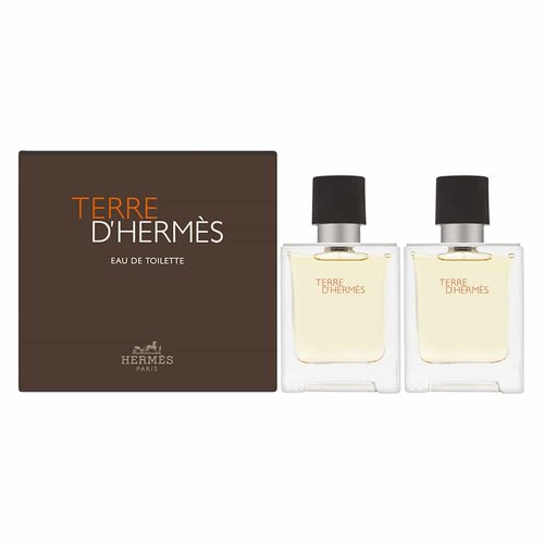 Hermes Terre D' 2 Piece Gift Set for Men, Citrus, 1.6 Fl Oz