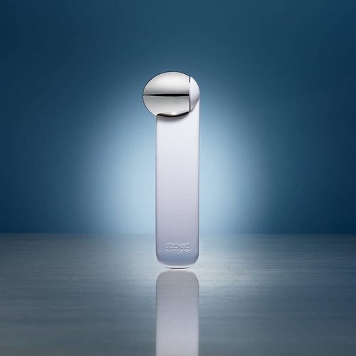 StackedSkincare Ice Roller for Face and Eyes - Stainless Steel Facial Ice Roller for Puffiness, Undereye Bags, Redness, Skin Cooling, and Lymphatic Drainage Massage - Face Roller for Women and Men