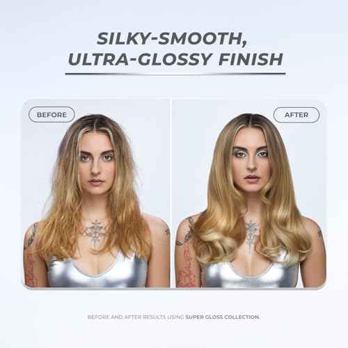 XMONDO Hair Super Gloss Leave-In Conditioning Mist ? Weightless Shine, Frizz-Free Finish | Hydrates + Protects from Heat & UV