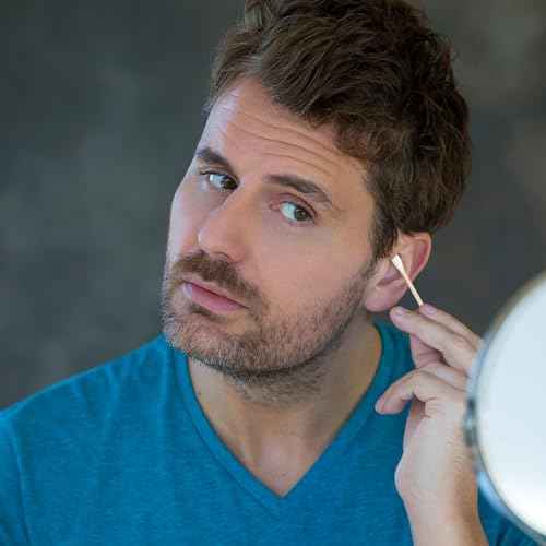 1000 Count Bamboo Cotton Swabs ? Double-Tipped, Biodegradable and Organic Cotton Buds | Eco-Friendly Natural Sticks for Ear Cleaning, Makeup, Pet Care and Ointment Application